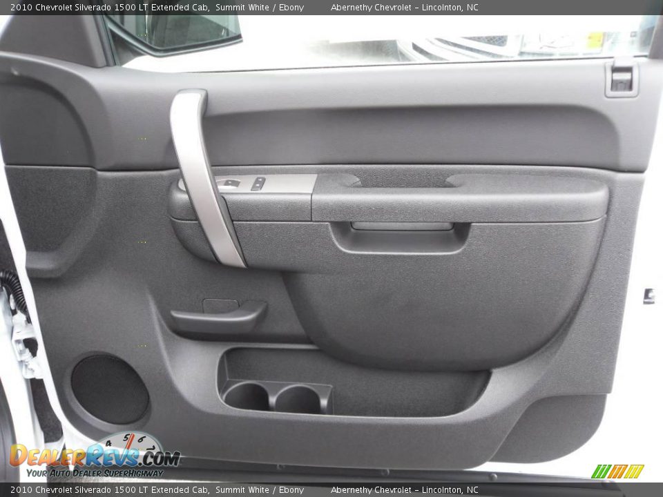 2010 Chevrolet Silverado 1500 LT Extended Cab Summit White / Ebony Photo #17