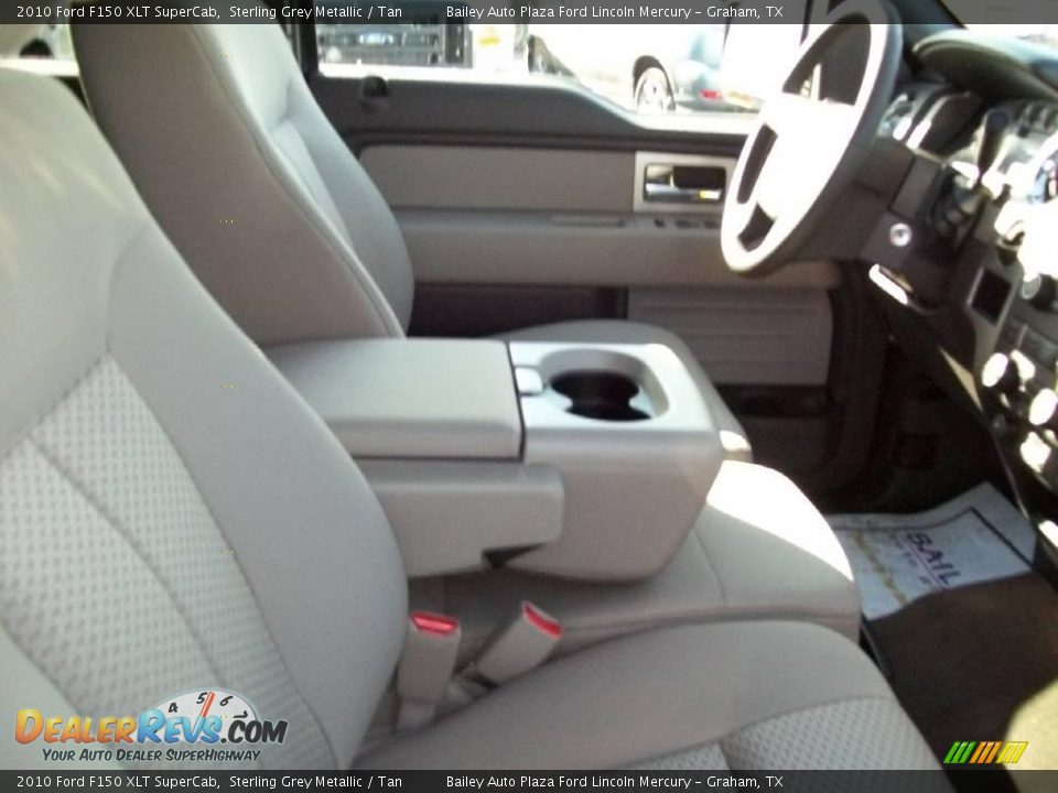 2010 Ford F150 XLT SuperCab Sterling Grey Metallic / Tan Photo #6