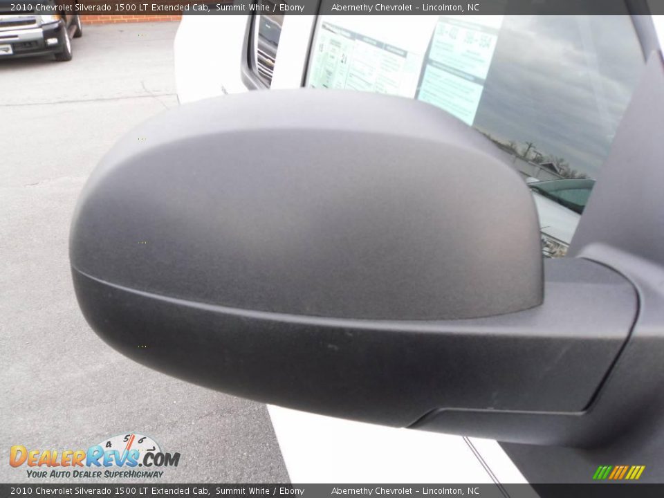 2010 Chevrolet Silverado 1500 LT Extended Cab Summit White / Ebony Photo #19