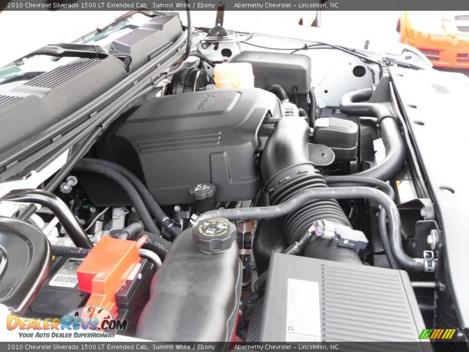2010 Chevrolet Silverado 1500 LT Extended Cab Summit White / Ebony Photo #20