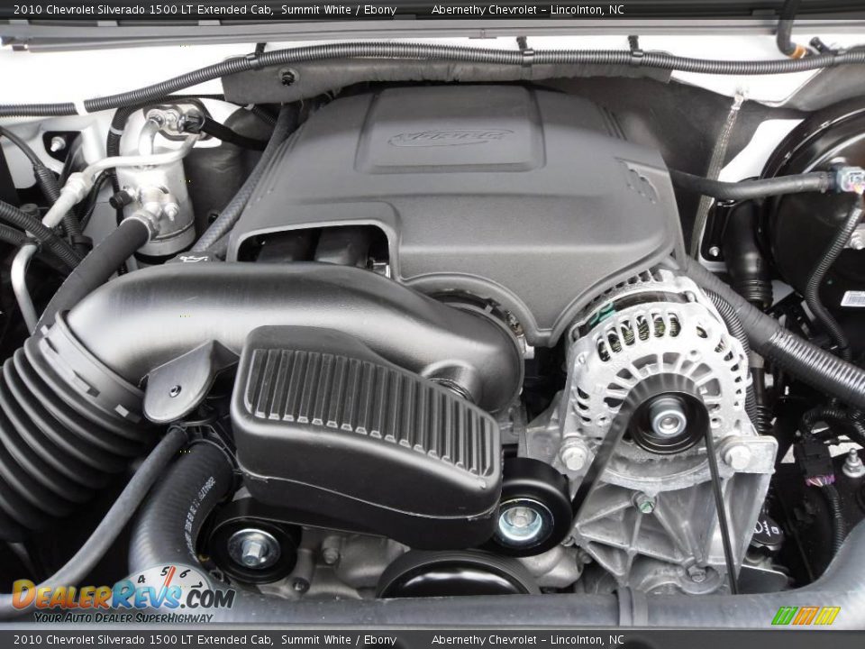 2010 Chevrolet Silverado 1500 LT Extended Cab Summit White / Ebony Photo #21