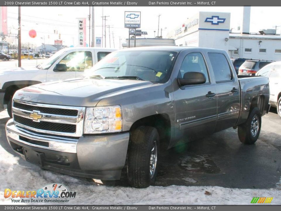 2009 Chevrolet Silverado 1500 LT Crew Cab 4x4 Graystone Metallic / Ebony Photo #1