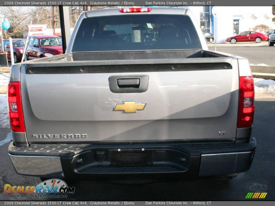 2009 Chevrolet Silverado 1500 LT Crew Cab 4x4 Graystone Metallic / Ebony Photo #5