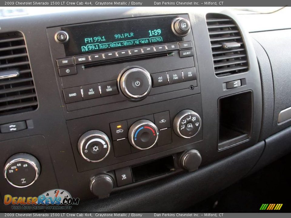 2009 Chevrolet Silverado 1500 LT Crew Cab 4x4 Graystone Metallic / Ebony Photo #13