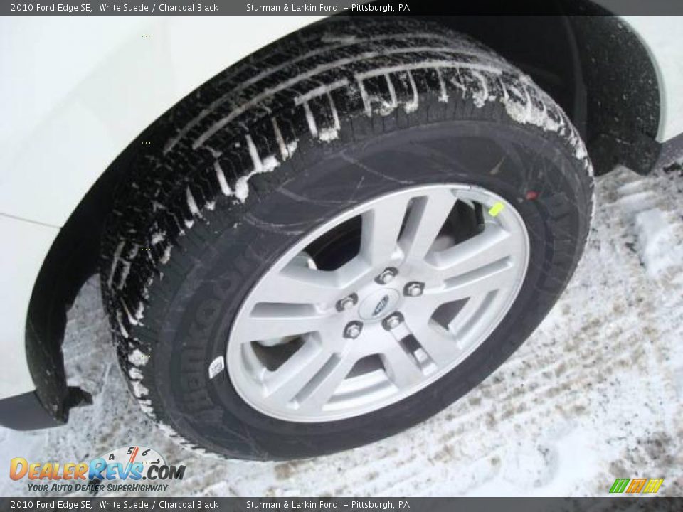 2010 Ford Edge SE White Suede / Charcoal Black Photo #9
