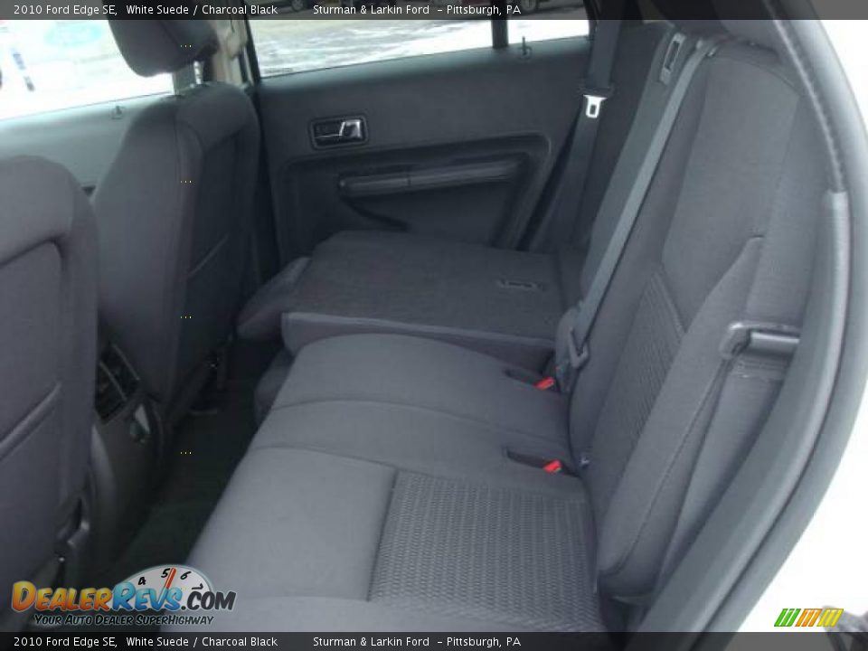 2010 Ford Edge SE White Suede / Charcoal Black Photo #11