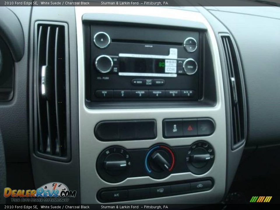 2010 Ford Edge SE White Suede / Charcoal Black Photo #18