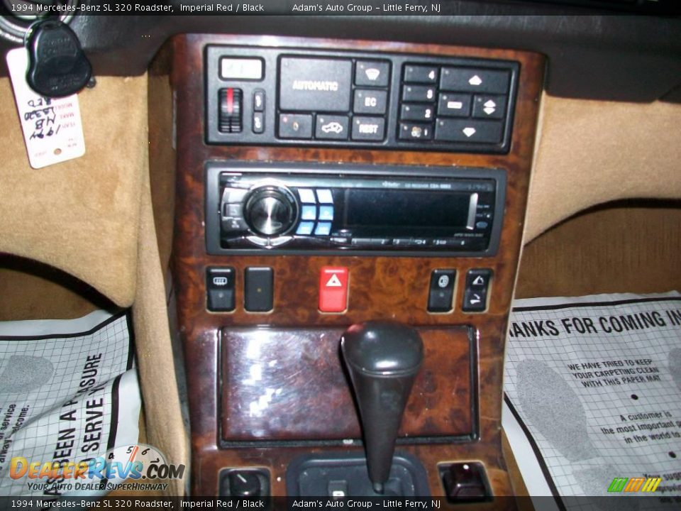 1994 Mercedes-Benz SL 320 Roadster Imperial Red / Black Photo #15