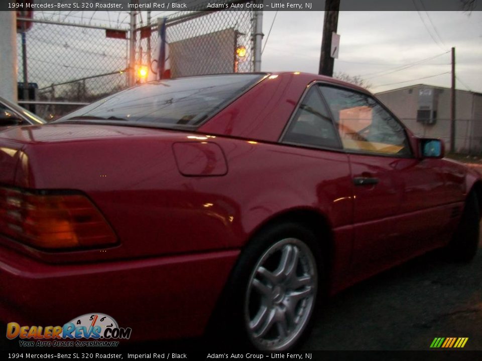 1994 Mercedes-Benz SL 320 Roadster Imperial Red / Black Photo #32