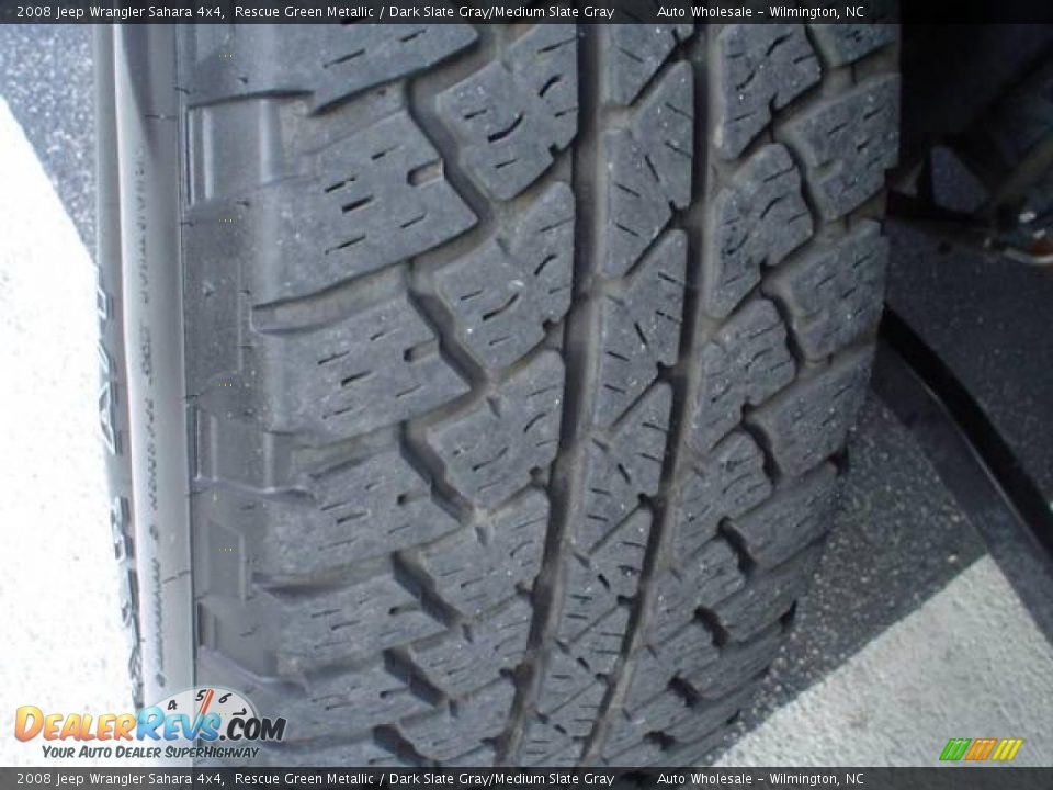 2008 Jeep Wrangler Sahara 4x4 Rescue Green Metallic / Dark Slate Gray/Medium Slate Gray Photo #5
