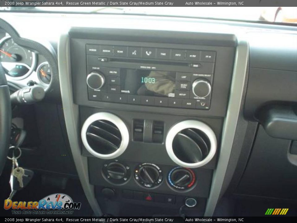 2008 Jeep Wrangler Sahara 4x4 Rescue Green Metallic / Dark Slate Gray/Medium Slate Gray Photo #8