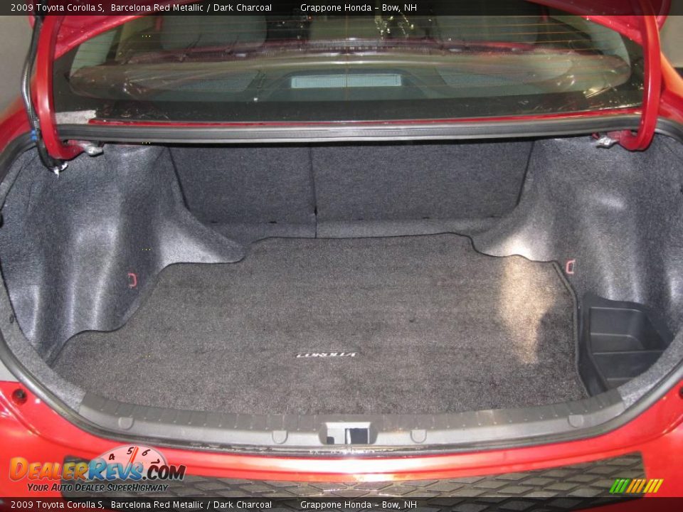 2009 Toyota Corolla S Barcelona Red Metallic / Dark Charcoal Photo #5