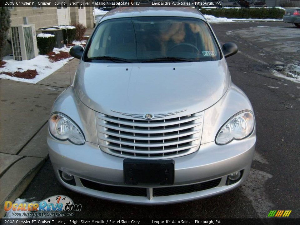 2008 Chrysler PT Cruiser Touring Bright Silver Metallic / Pastel Slate Gray Photo #7