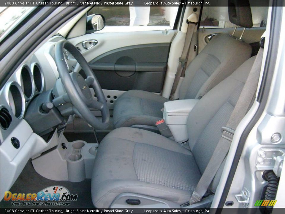 2008 Chrysler PT Cruiser Touring Bright Silver Metallic / Pastel Slate Gray Photo #9