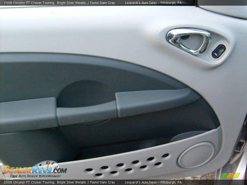 2008 Chrysler PT Cruiser Touring Bright Silver Metallic / Pastel Slate Gray Photo #10