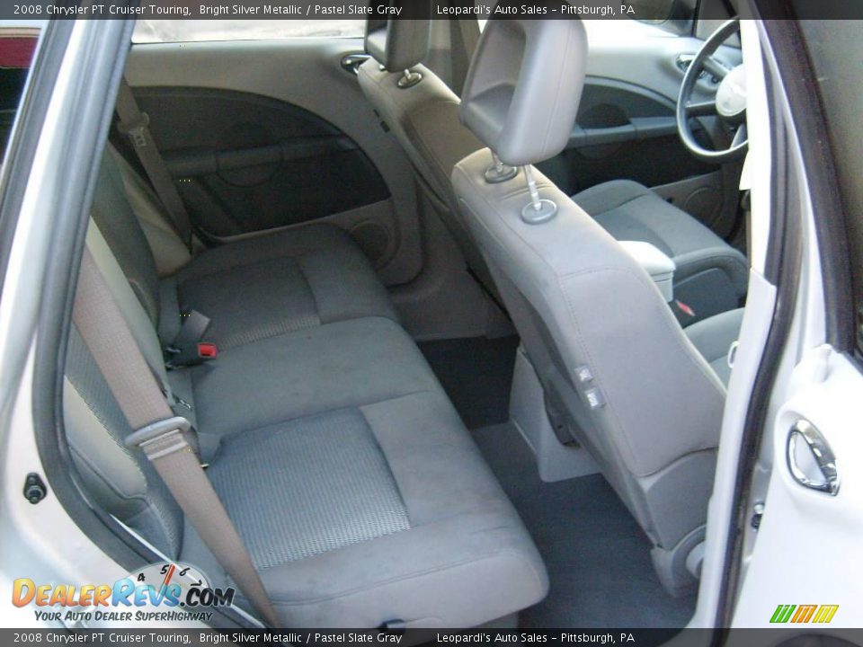 2008 Chrysler PT Cruiser Touring Bright Silver Metallic / Pastel Slate Gray Photo #11
