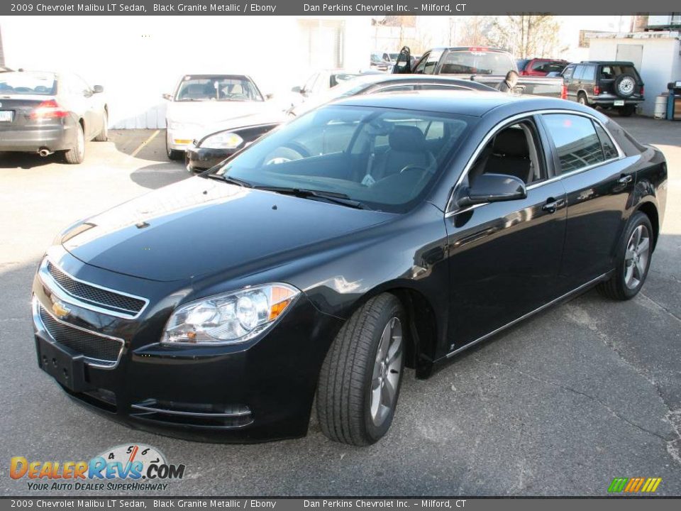2009 Chevrolet Malibu LT Sedan Black Granite Metallic / Ebony Photo #1