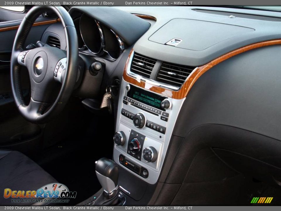2009 Chevrolet Malibu LT Sedan Black Granite Metallic / Ebony Photo #8
