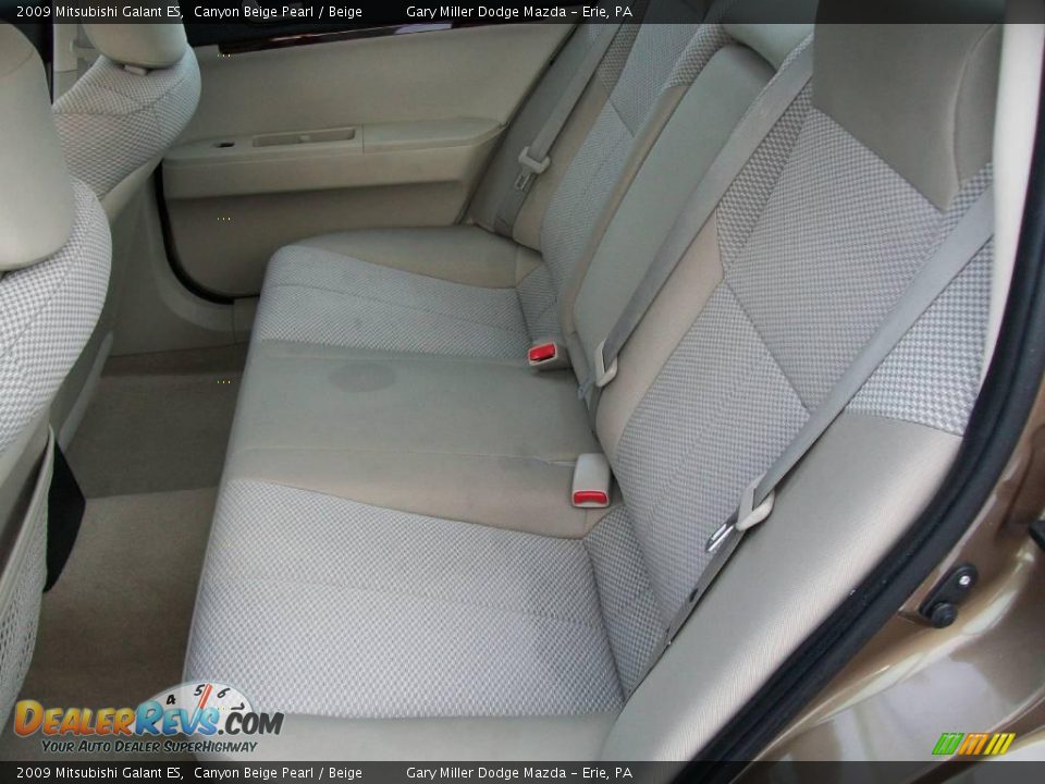 2009 Mitsubishi Galant ES Canyon Beige Pearl / Beige Photo #13