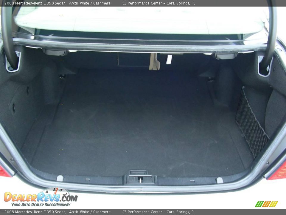 2008 Mercedes-Benz E 350 Sedan Arctic White / Cashmere Photo #9