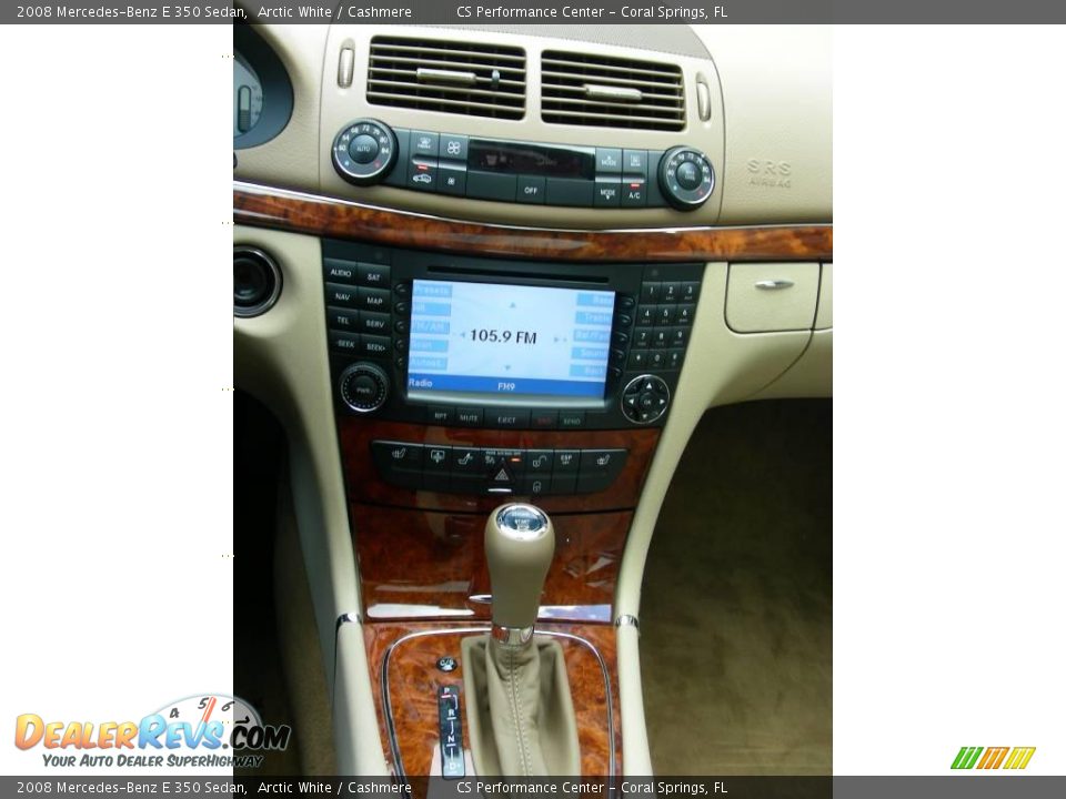 2008 Mercedes-Benz E 350 Sedan Arctic White / Cashmere Photo #21
