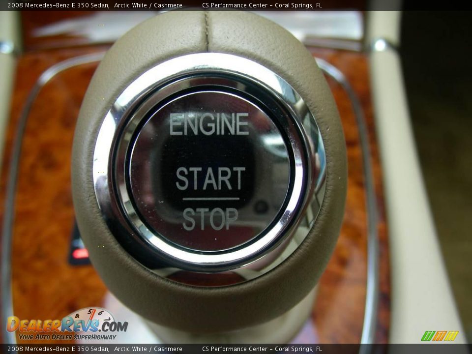 2008 Mercedes-Benz E 350 Sedan Arctic White / Cashmere Photo #24