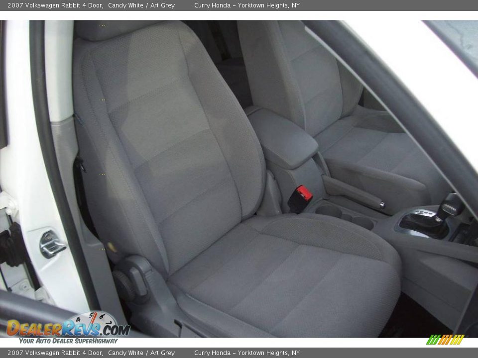 2007 Volkswagen Rabbit 4 Door Candy White / Art Grey Photo #13