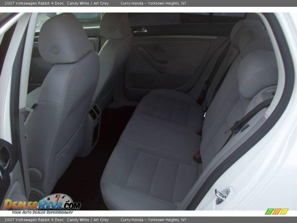 2007 Volkswagen Rabbit 4 Door Candy White / Art Grey Photo #15