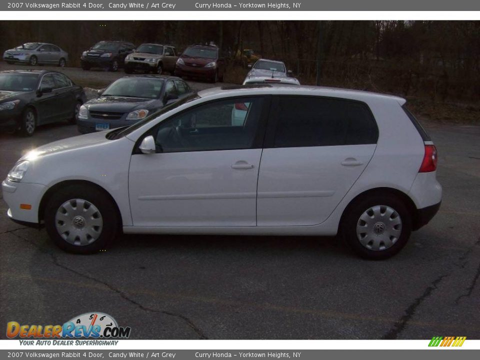 2007 Volkswagen Rabbit 4 Door Candy White / Art Grey Photo #19
