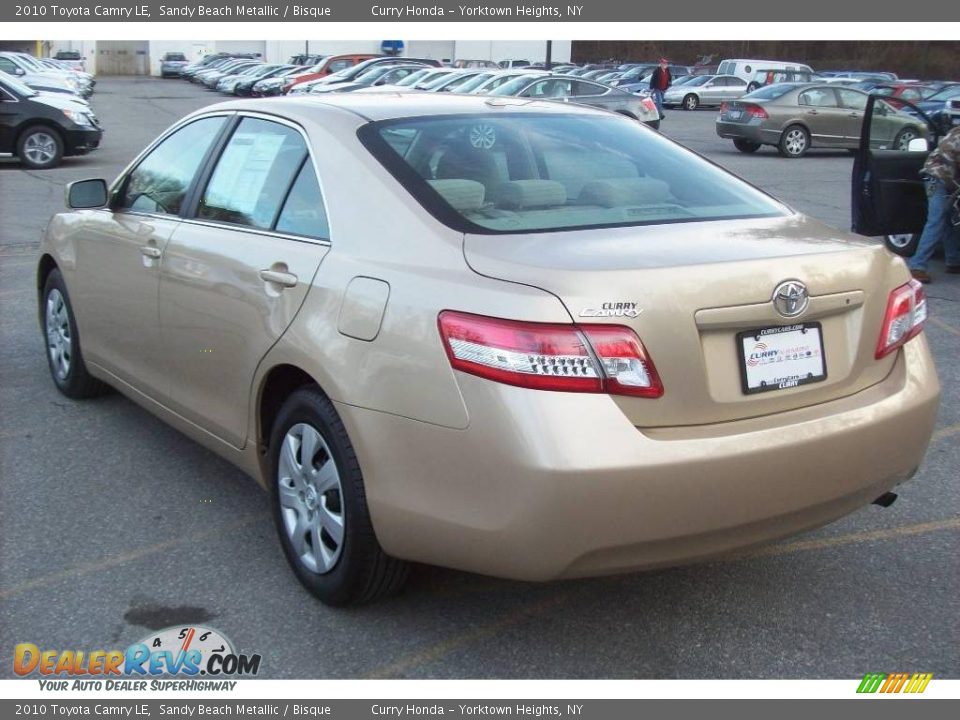 2010 Toyota Camry LE Sandy Beach Metallic / Bisque Photo #2