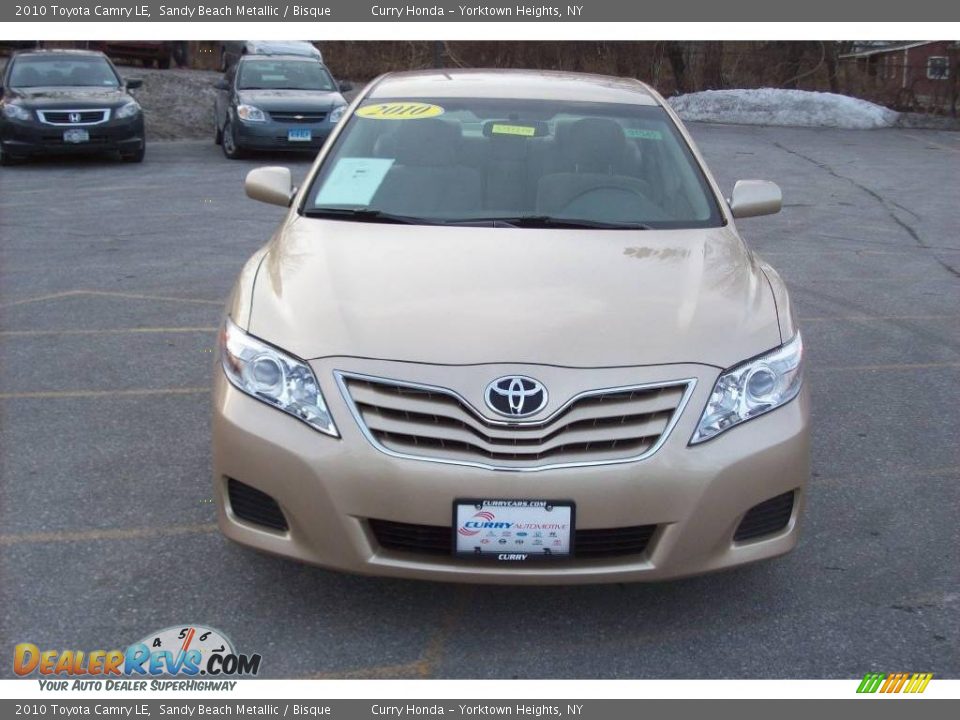 2010 Toyota Camry LE Sandy Beach Metallic / Bisque Photo #3