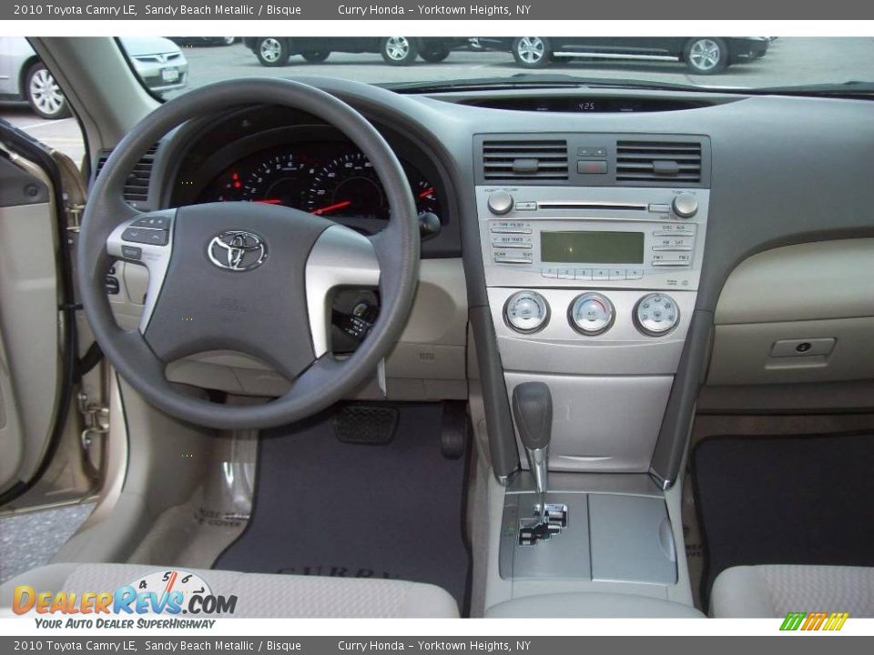 2010 Toyota Camry LE Sandy Beach Metallic / Bisque Photo #5