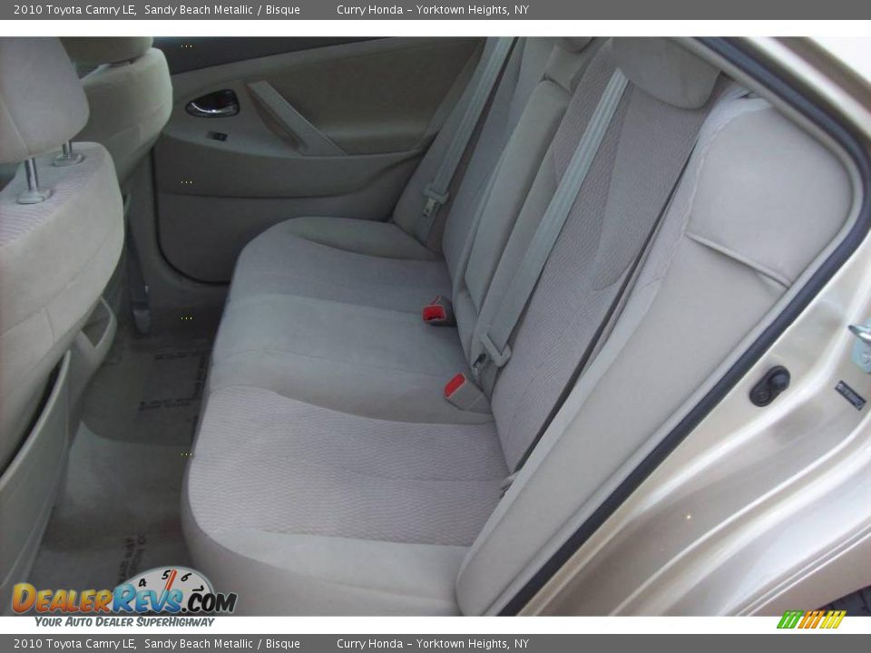 Rear Seat of 2010 Toyota Camry LE Photo #13