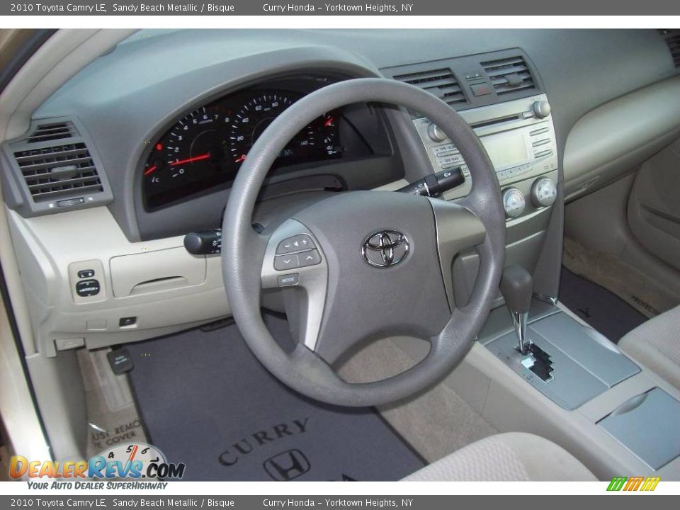 Bisque Interior - 2010 Toyota Camry LE Photo #16