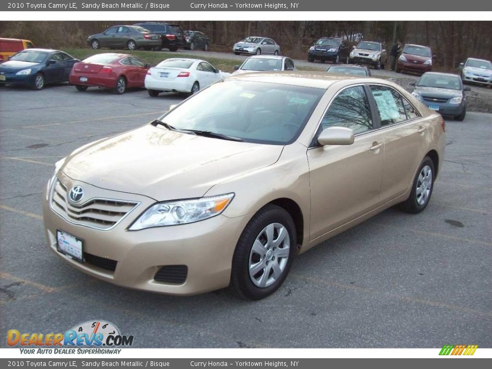 2010 Toyota Camry LE Sandy Beach Metallic / Bisque Photo #21