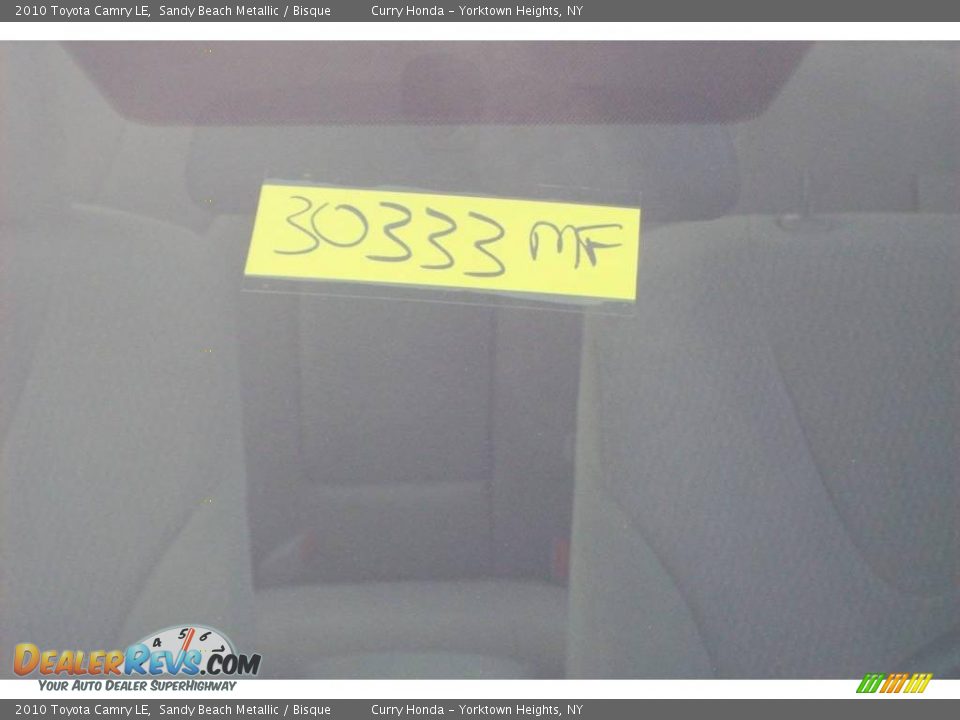 2010 Toyota Camry LE Sandy Beach Metallic / Bisque Photo #25