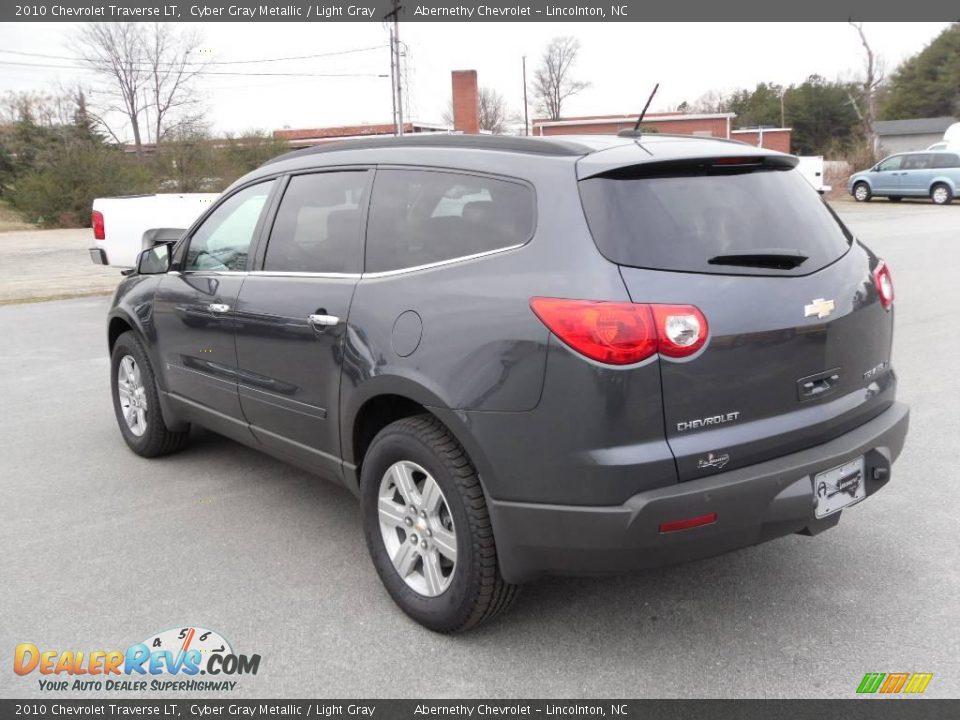 2010 Chevrolet Traverse LT Cyber Gray Metallic / Light Gray Photo #2