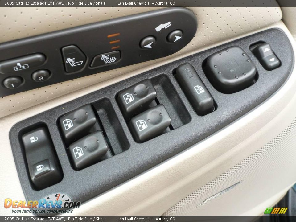 2005 Cadillac Escalade EXT AWD Rip Tide Blue / Shale Photo #8