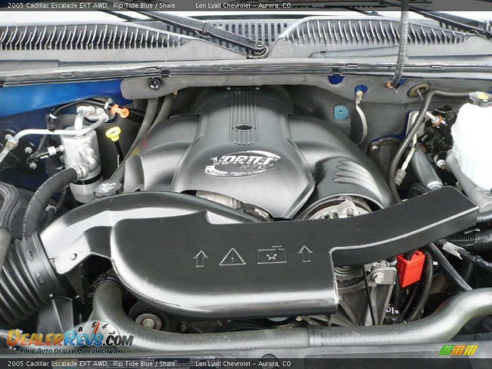 2005 Cadillac Escalade EXT AWD Rip Tide Blue / Shale Photo #20