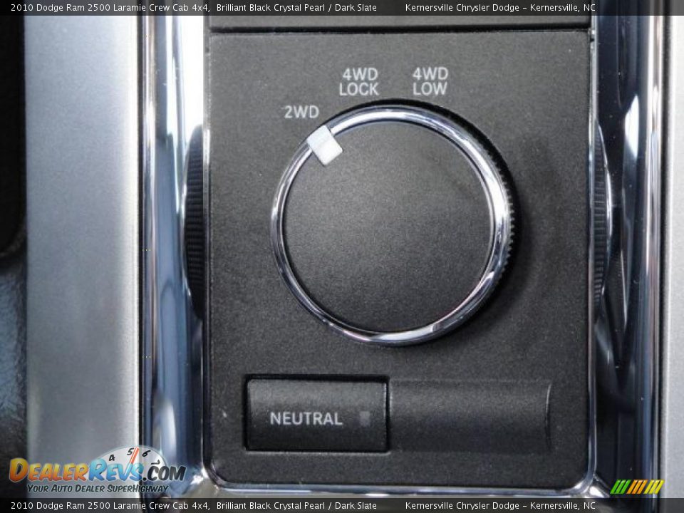 2010 Dodge Ram 2500 Laramie Crew Cab 4x4 Brilliant Black Crystal Pearl / Dark Slate Photo #23