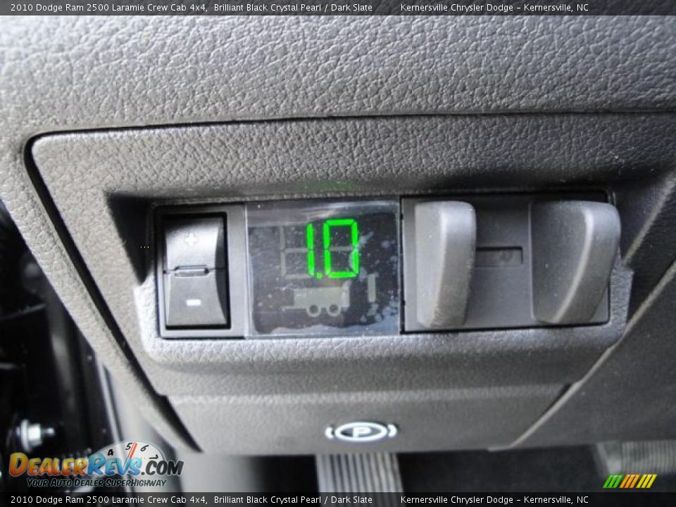 2010 Dodge Ram 2500 Laramie Crew Cab 4x4 Brilliant Black Crystal Pearl / Dark Slate Photo #28