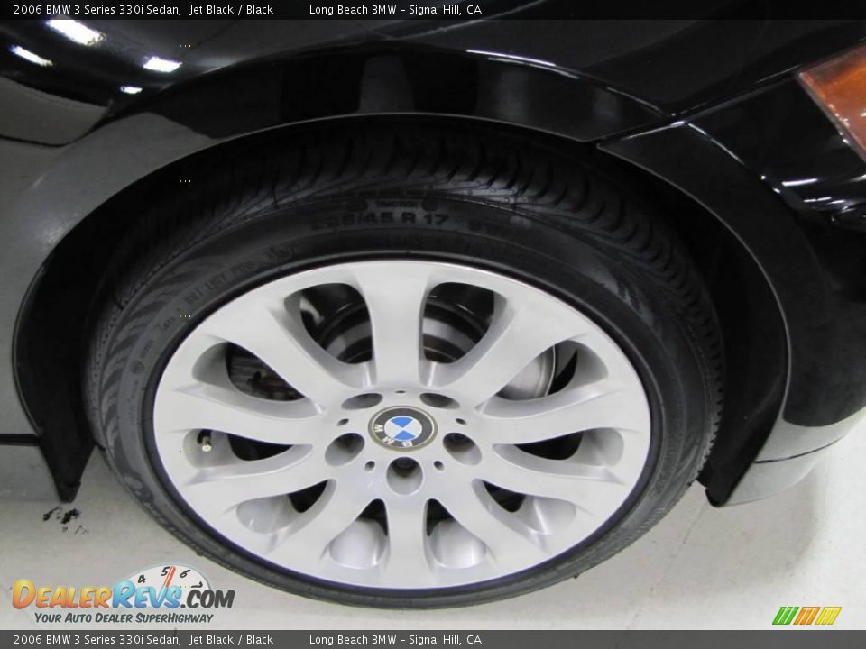2006 BMW 3 Series 330i Sedan Jet Black / Black Photo #4