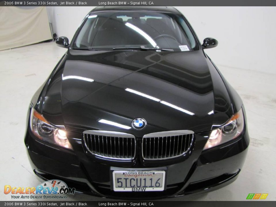 2006 BMW 3 Series 330i Sedan Jet Black / Black Photo #5