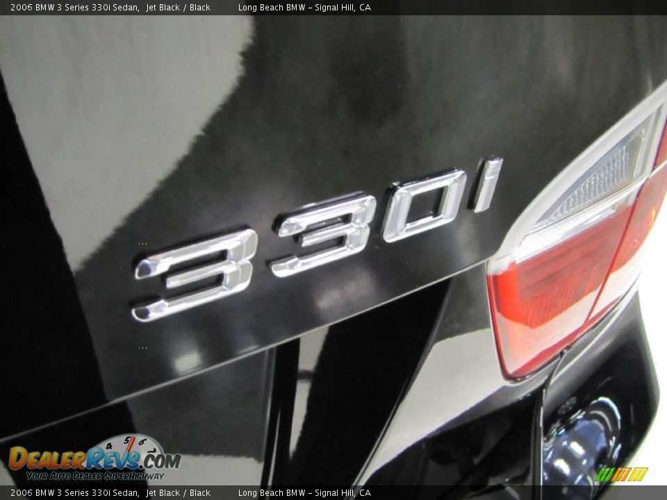 2006 BMW 3 Series 330i Sedan Jet Black / Black Photo #8