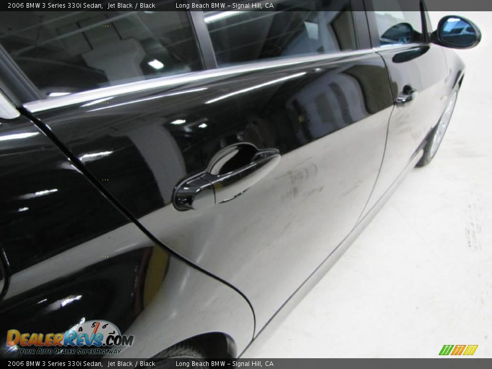 2006 BMW 3 Series 330i Sedan Jet Black / Black Photo #11