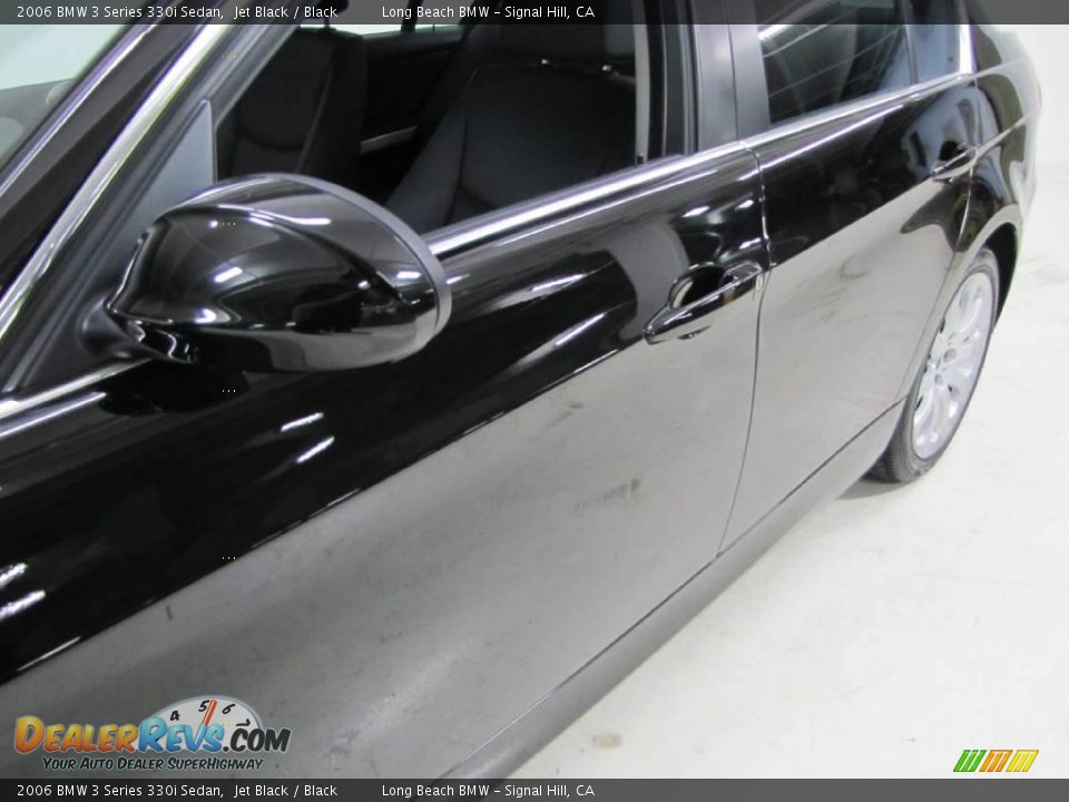 2006 BMW 3 Series 330i Sedan Jet Black / Black Photo #17