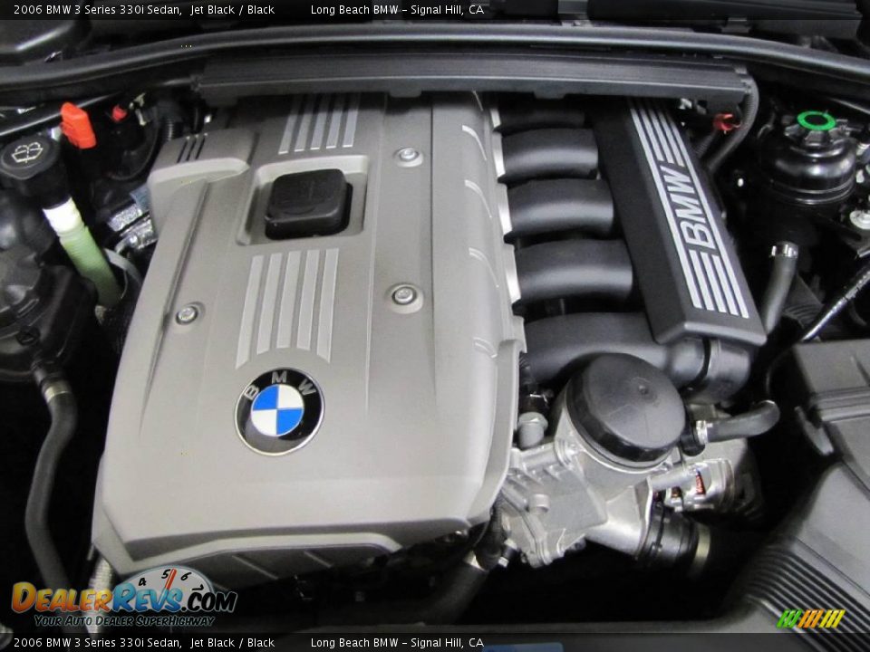 2006 BMW 3 Series 330i Sedan Jet Black / Black Photo #20