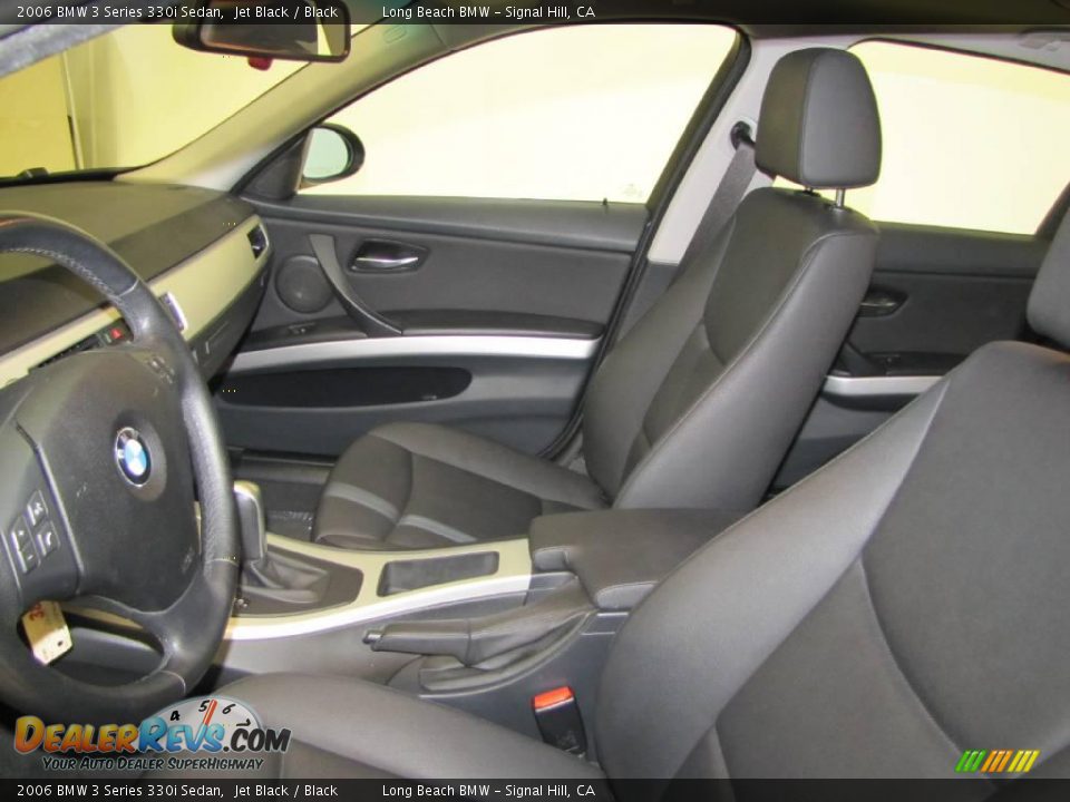 2006 BMW 3 Series 330i Sedan Jet Black / Black Photo #22