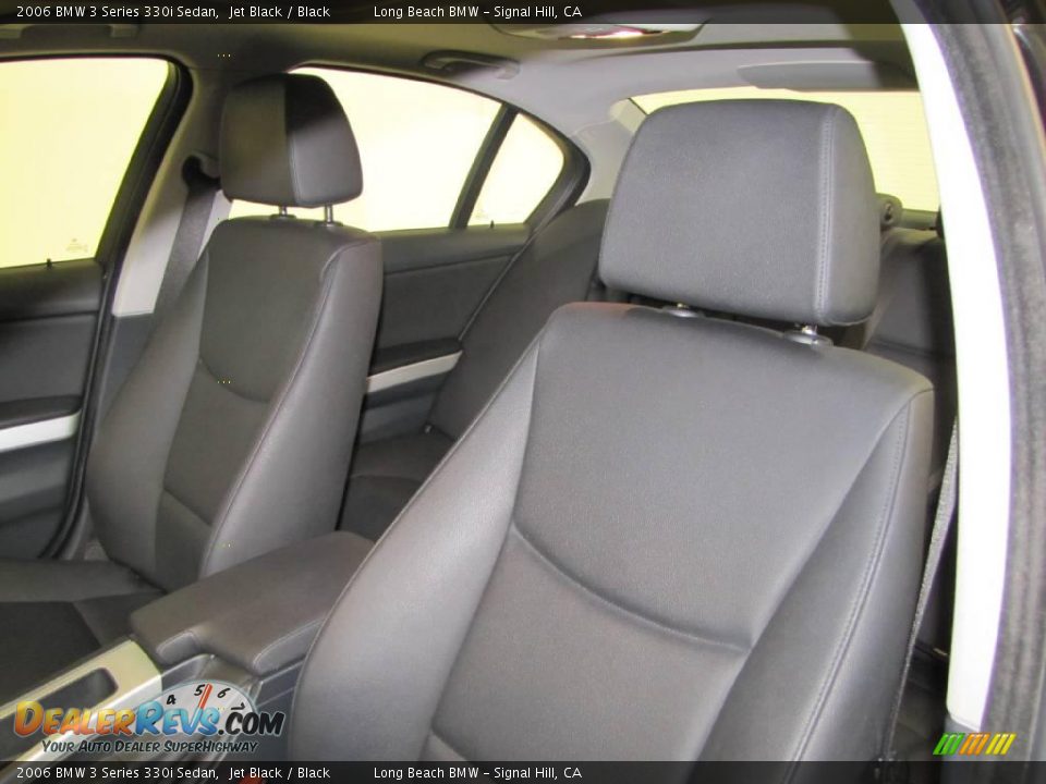 2006 BMW 3 Series 330i Sedan Jet Black / Black Photo #23
