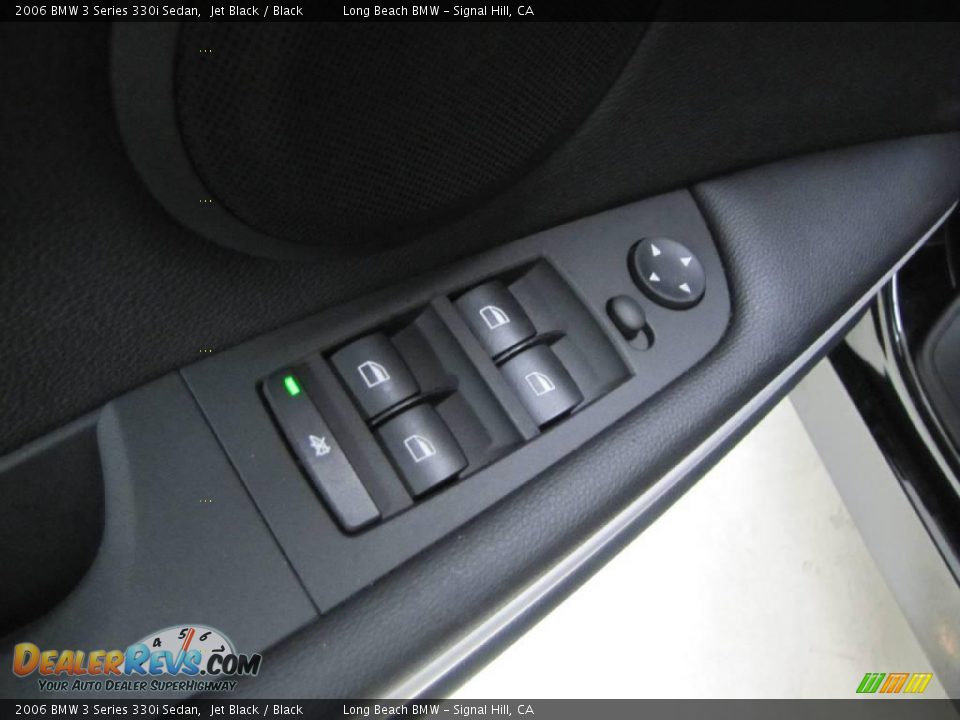 2006 BMW 3 Series 330i Sedan Jet Black / Black Photo #26